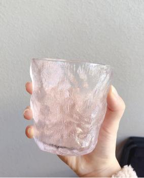 360Home Glas mit Gletschermuster verdickte Textur
